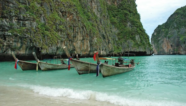 Longtail boats in Thailand