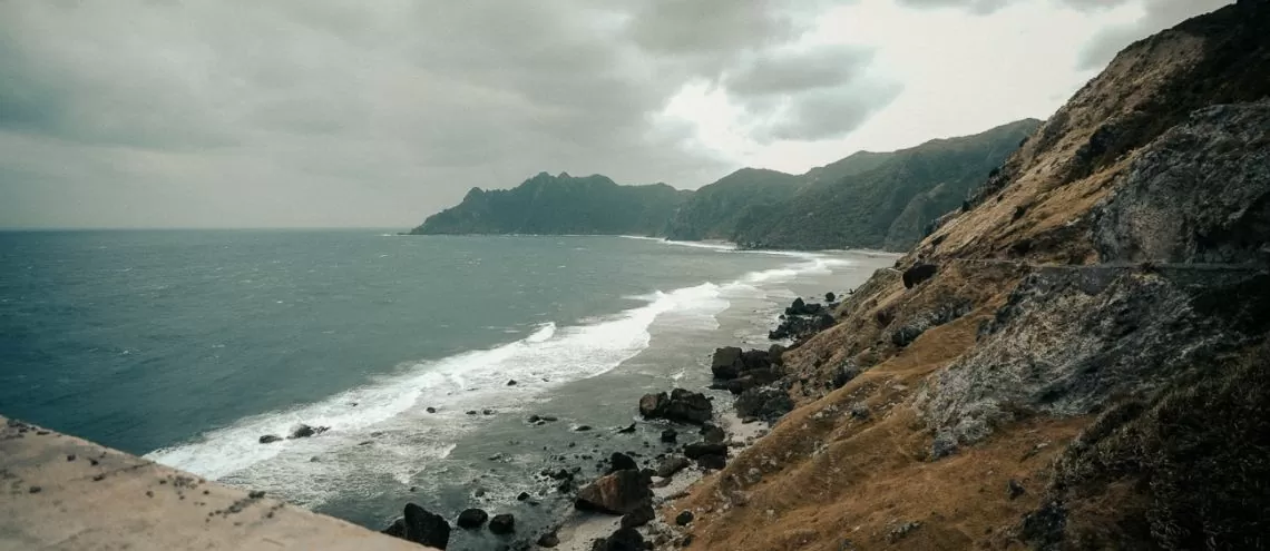 Philippines Mountain Sea and Coastline