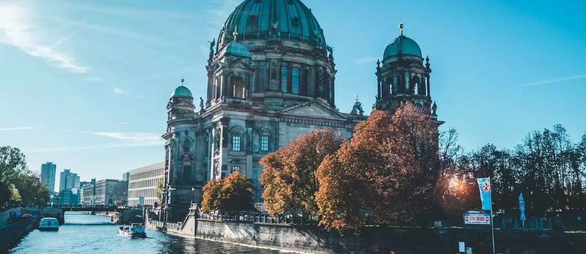 Berlin is know for its beautiful architecture. 