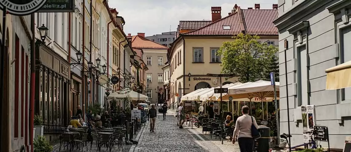 Bielsko-Biała is located in the southern part of Poland