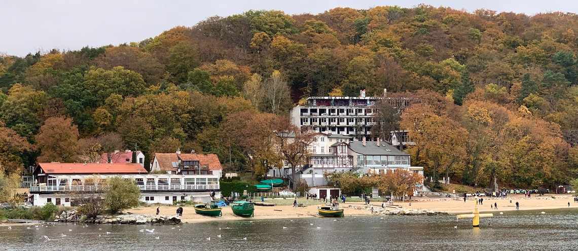 Gdynia os a beautiful seaside city on the Baltic coast of Poland