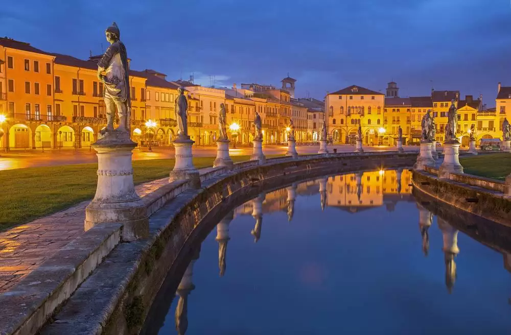 Prato della Valle in Padua Italy