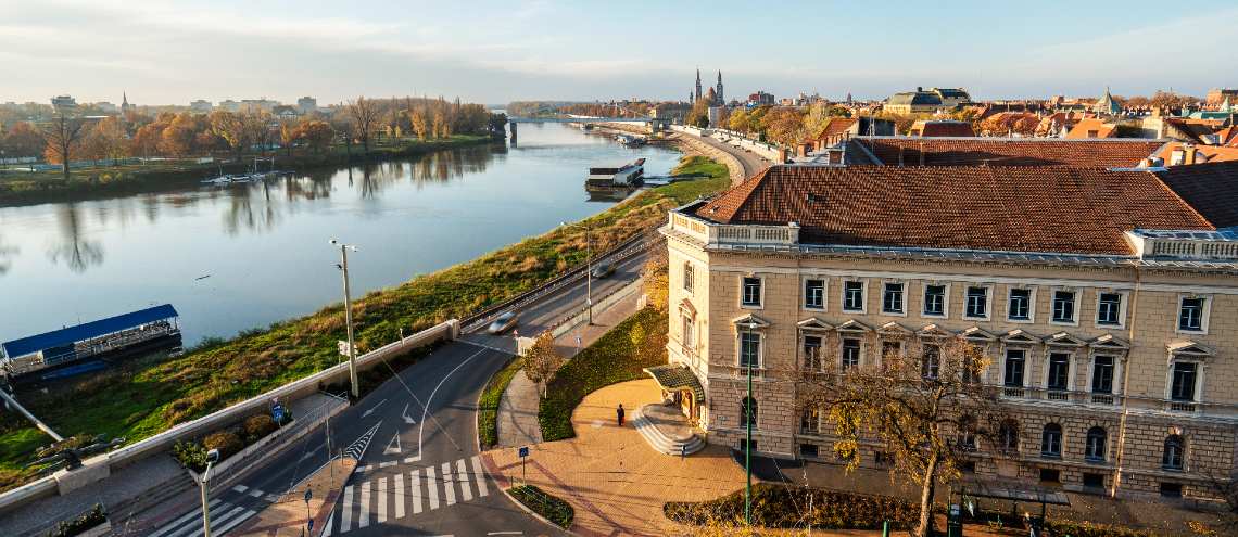Szeged is a small Hungarian town that is ideal for American expats