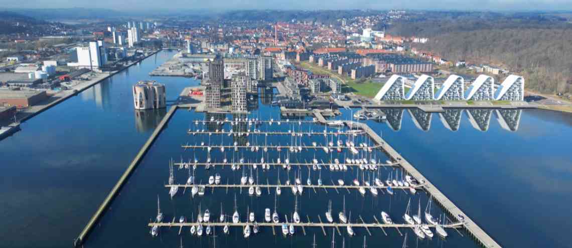 A modern and charming canal district - Vejles waterfront, Vejles, Denmark