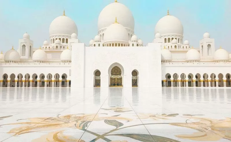 Abu Dhabi's Sheikh Zayed Mosque In UAE