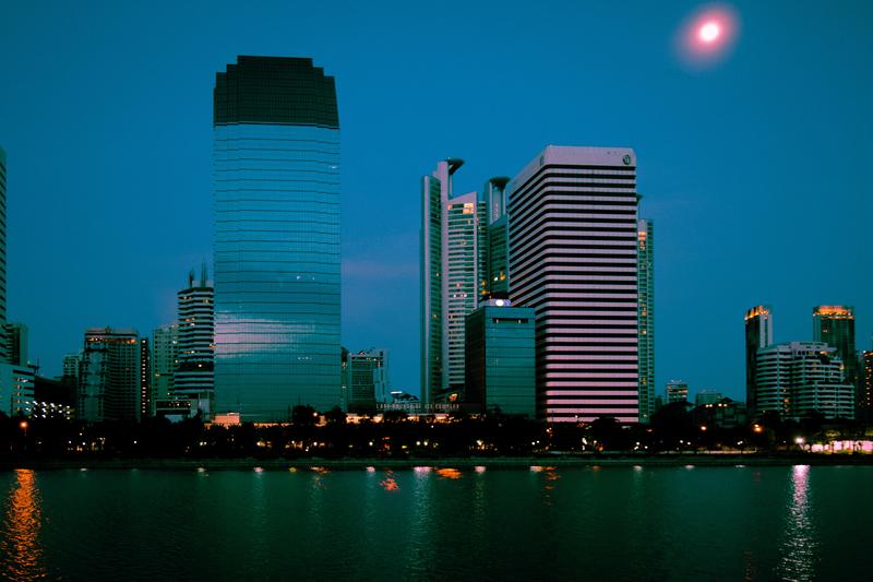 Bangkok, Thailand - Nighttime Cityscape