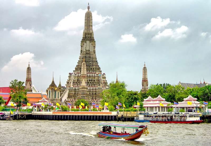 Bangkok's Wat Arun Temple - Iconic Landmark