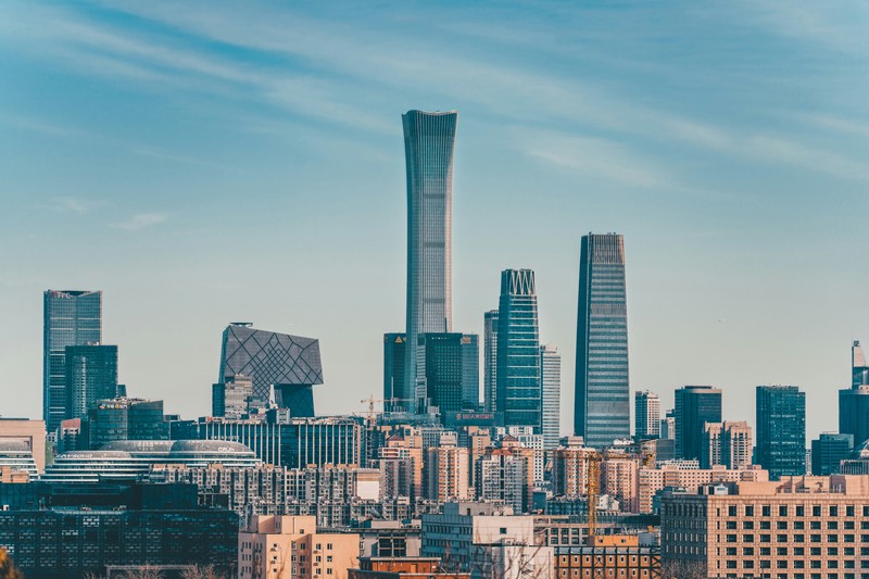 Beijing Skyline, Daytime, China