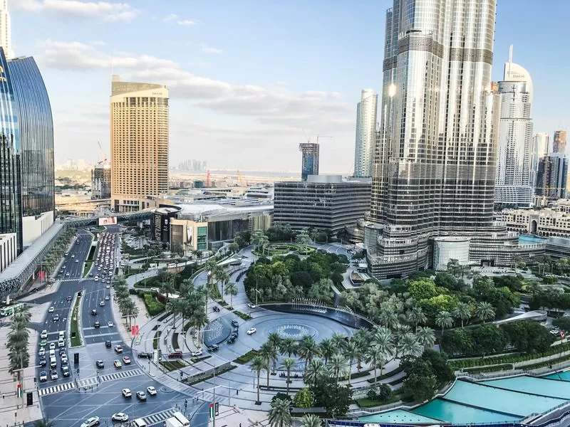 Burj Vista, Dubai, UAE Skyline