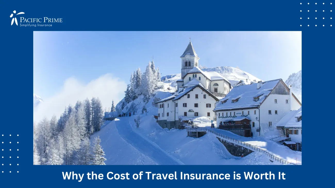 Image of Camporosso Winter Wonderland: Snowy Landscape In Friuli-venezia Giulia with text overlay of "Why the Cost of Travel Insurance is Worth It"