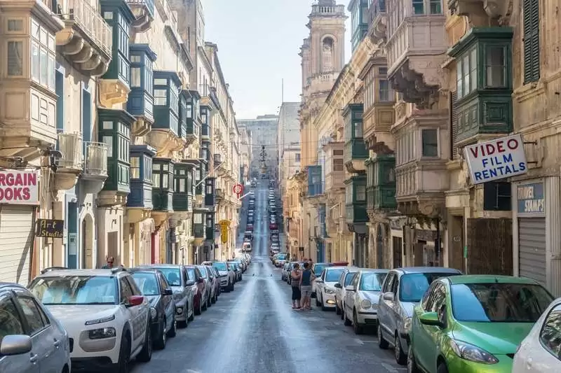 Charming La Valletta Architecture, A Maltese Career Hotspot