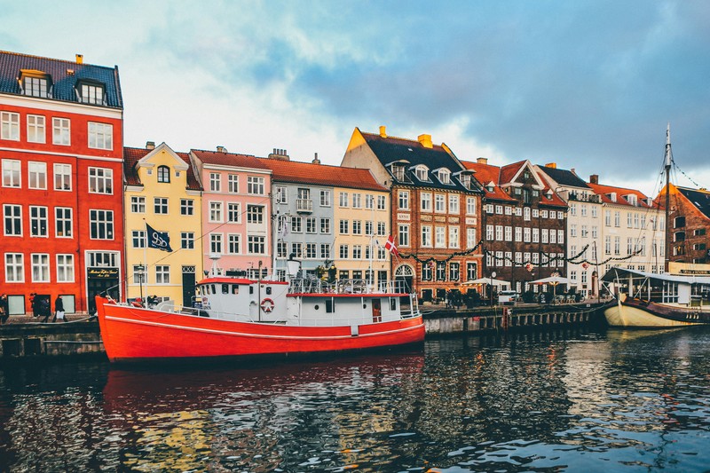 Colorful Nyhavn Building, Denmark