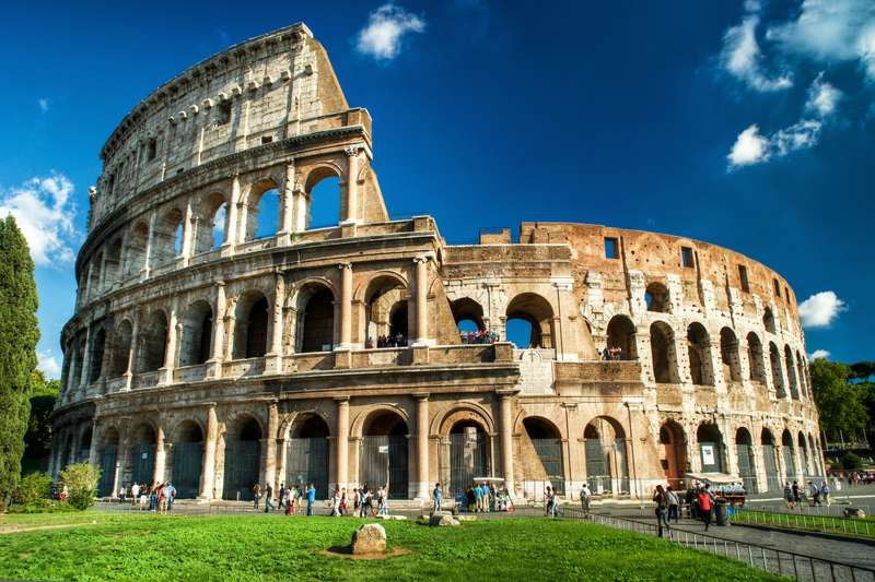 Colosseum In Rome, Italy