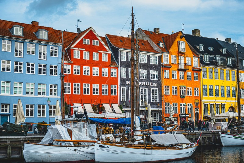 Copenhagen's Vibrant Nyhavn Harbor