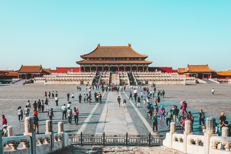 Daytime Crowd, Forbidden City, China