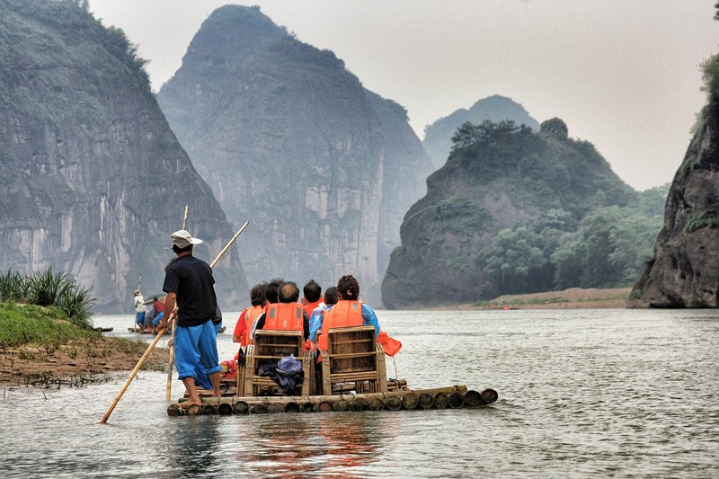 Dragon River Boat Ride, Wuyuan, Shangrao, China