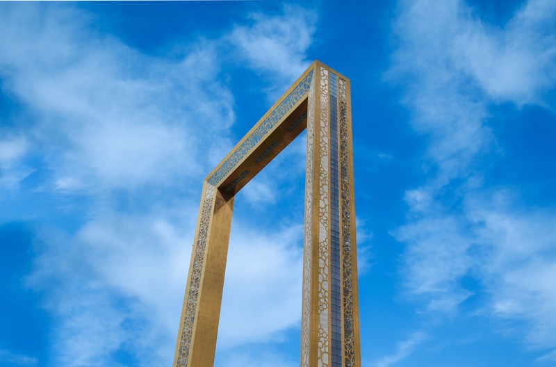 Dubai Frame and Zabeel Park Jogging Track, UAE