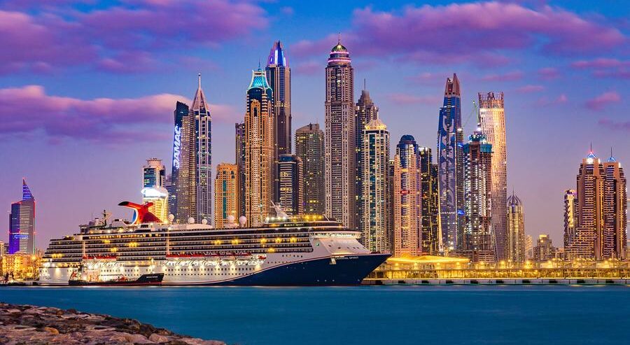 Dubai Marina At Sunset - Lifestyle In Dubai
