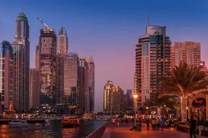 Dubai Marina - Job Hunting In Dubai For Canadians