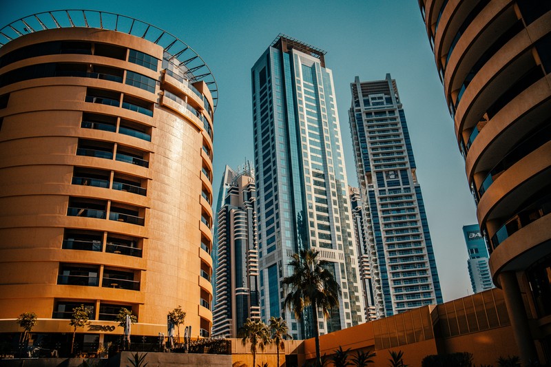 Dubai Marina Sunset Beauty