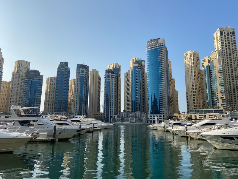 Dubai Marina, waterfront living in the UAE
