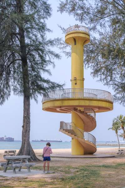 East Coast Park's Yellow Tower, Singapore