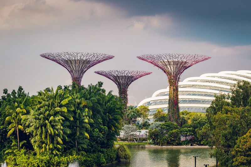 Gardens By The Bay, Singapore Scenic View