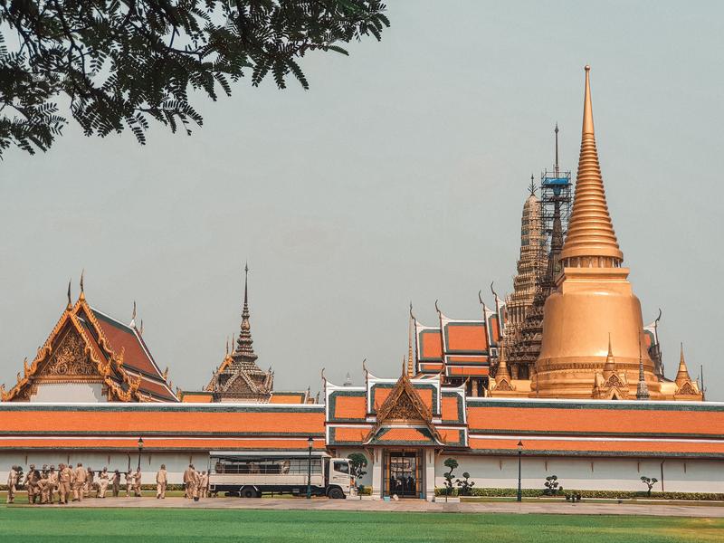Grand Palace In Bangkok, Thailand