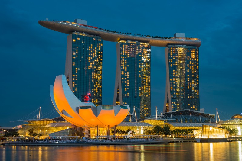 Iconic Marina Bay Sands, Singapore