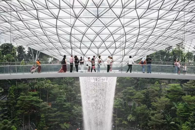 Jewel Changi Airport, Singapore: Airport Boulevard View