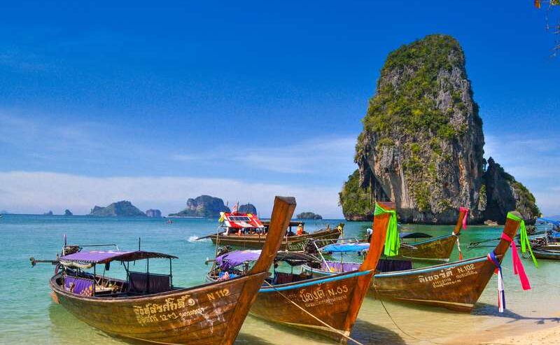 Krabi's Pristine Phra Nang Beach, Thailand