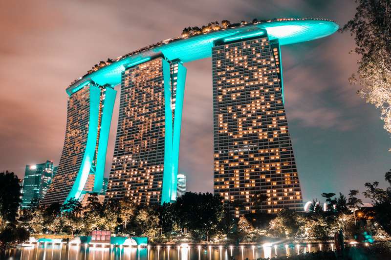 Landmark: Marina Bay Sands In Singapore