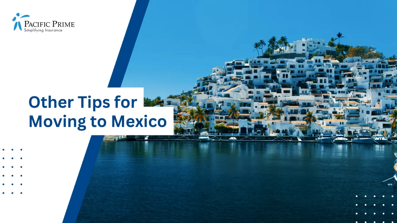 Image of Las Hadas Resort In Manzanillo, Colima - Mexico with text overlay of "Other Tips for Moving to Mexico"
