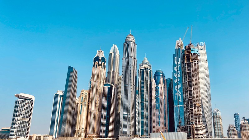 Majestic Skyscrapers of Dubai, UAE for Salary Relocation Guide