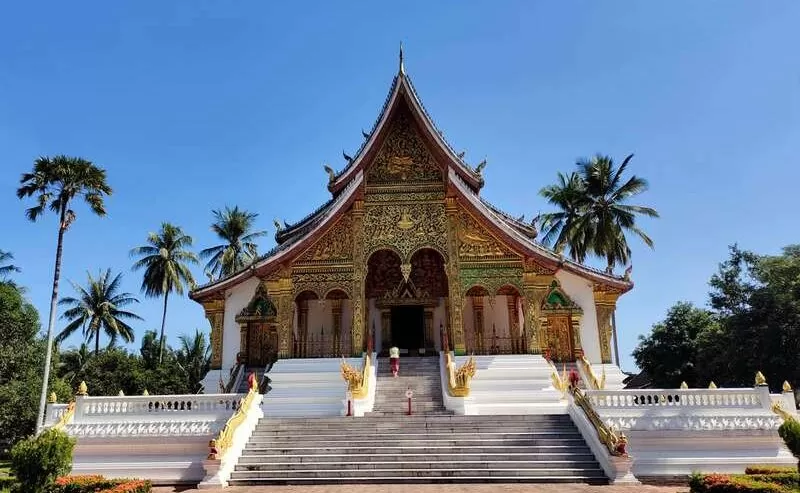 Majestic Wat Xiengthong, Luang Prabang, Laos