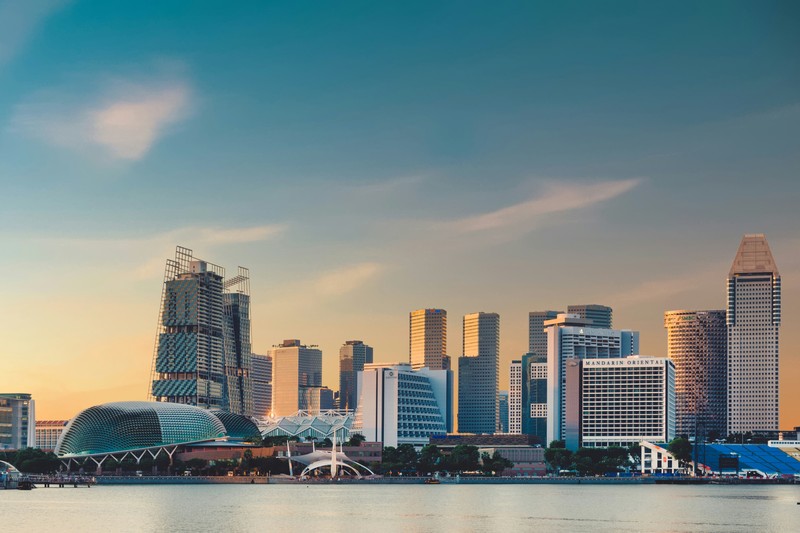 Marina Bay Skyscrapers, Singapore