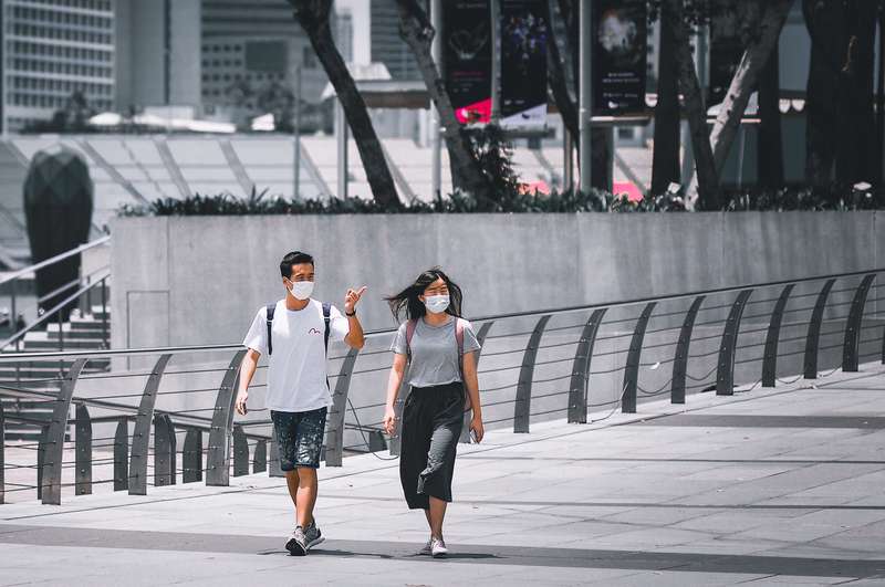 Masked Tourists In Singapore: Safe Expat Travel Amidst COVID-19