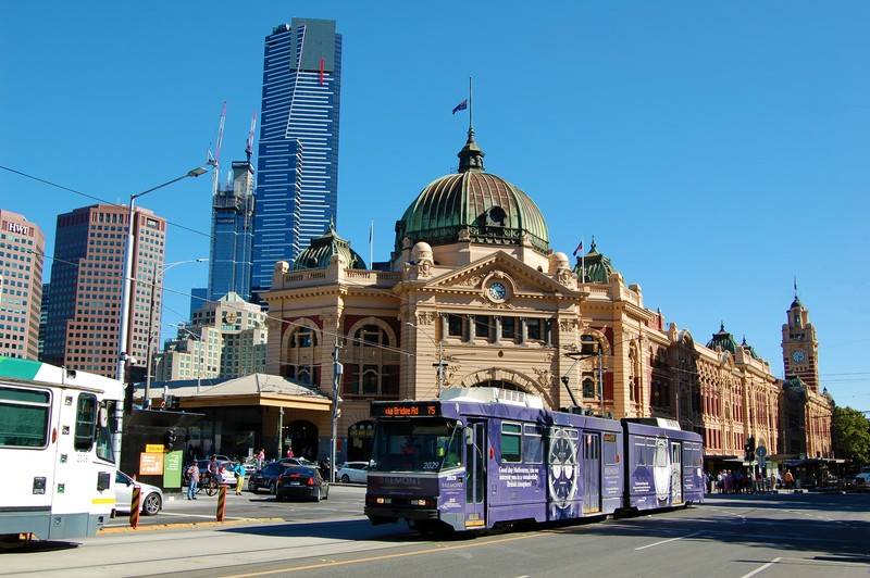 Melbourne's Flinders Street Station, VIC