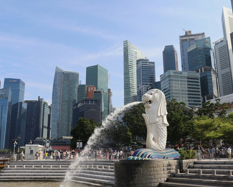 Merlion Statue: Iconic Fountain, Singapore