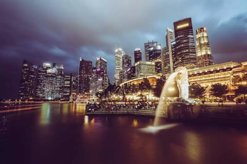 Nighttime Singapore Skyline - EP Guide