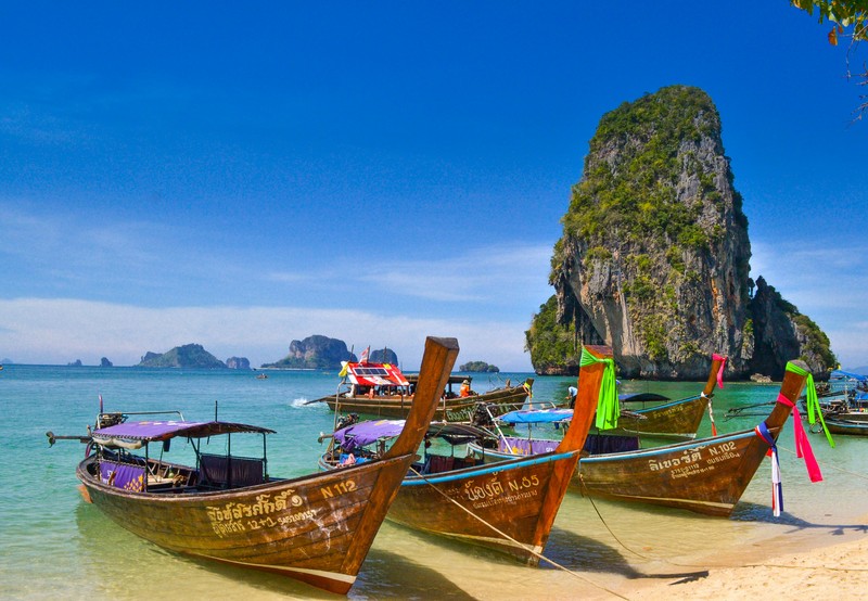 Phra Nang Beach, Krabi, Thailand Beauty