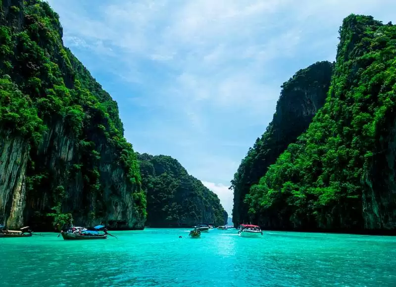 Pileh Cove Near Phuket, Thailand