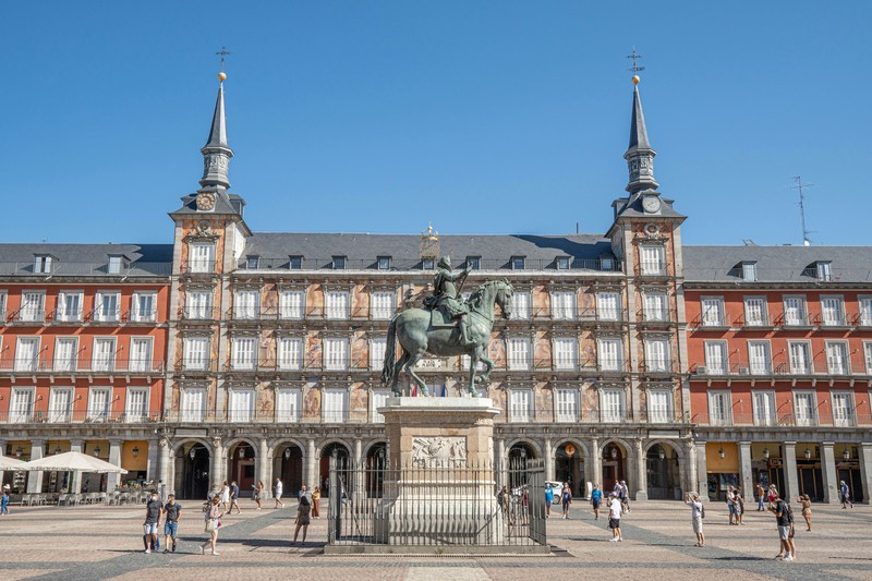 Plaza Mayor, Madrid View