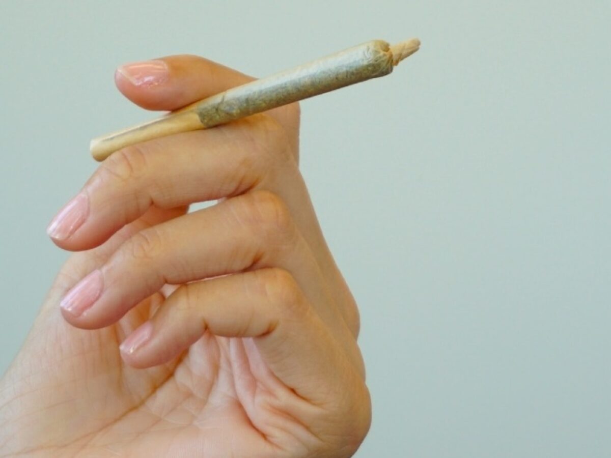 Smoking Weed Joint
