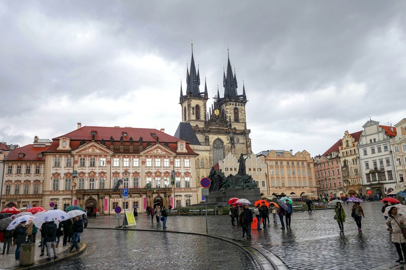 Prague Street Scene, Czech Republic