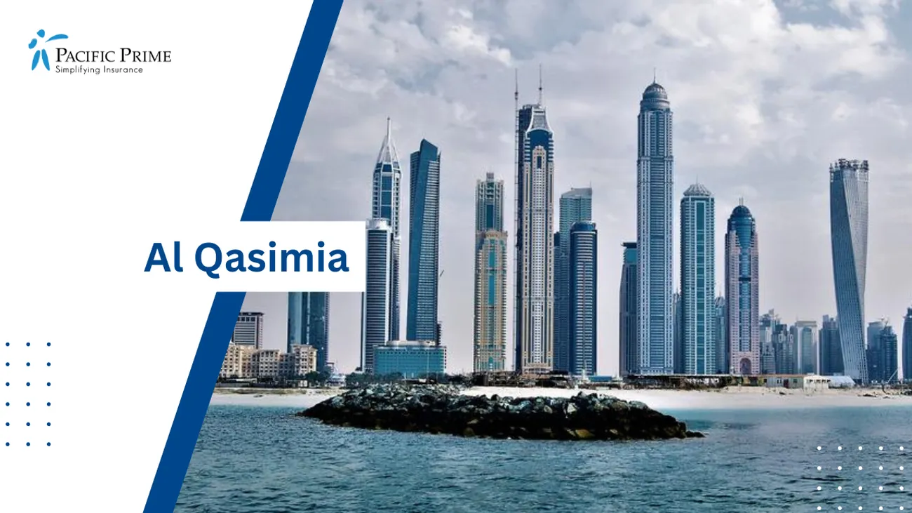 Image of Premier Residential Areas In Al Qasimia, Sharjah with text overlay of "Al Qasimia"