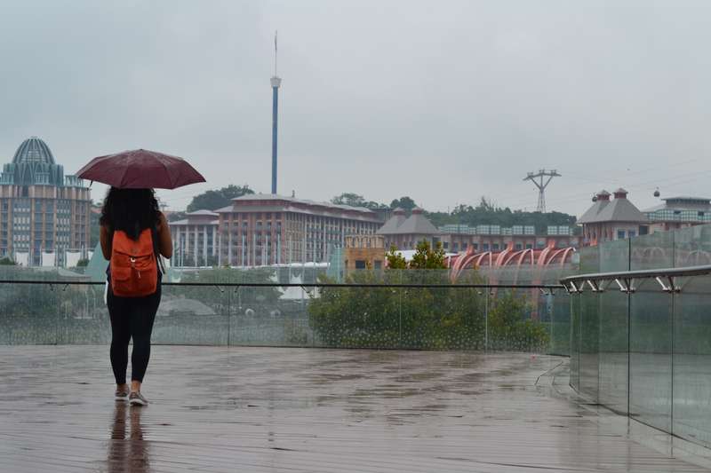 Rainy Season In Sentosa, Singapore