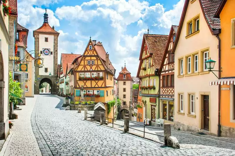 Rothenburg Ob Der Tauber: Charming Bavarian Town In Germany