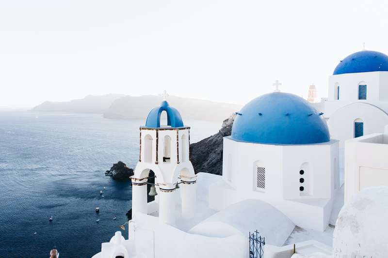 Santorini Sunset In Oia: Schengen Visa Insurance