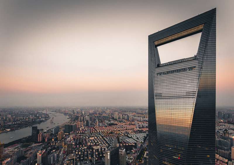 Skyline View: SWFC & Jin Mao Tower, Shanghai